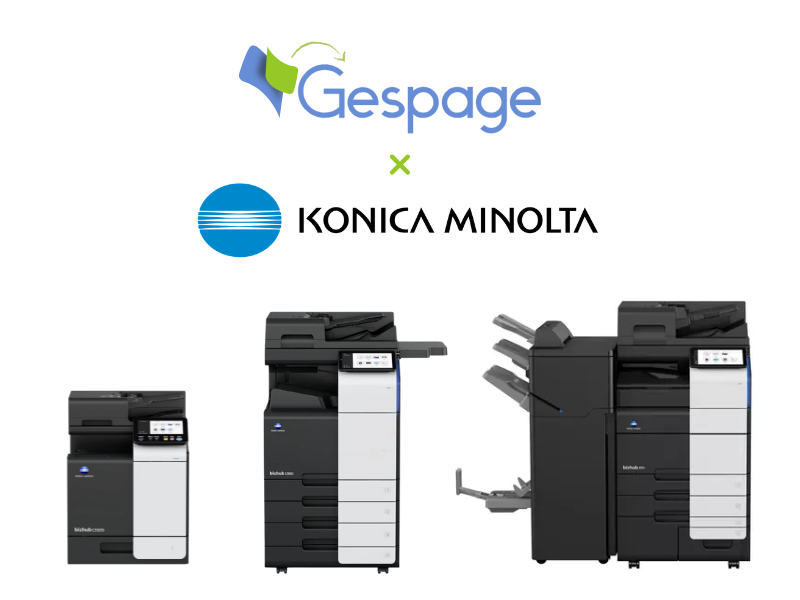 Konica Minolta Embedded Terminal 1 • Gespage