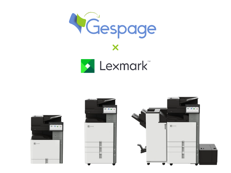 Lexmark embedded terminal 1 • Gespage