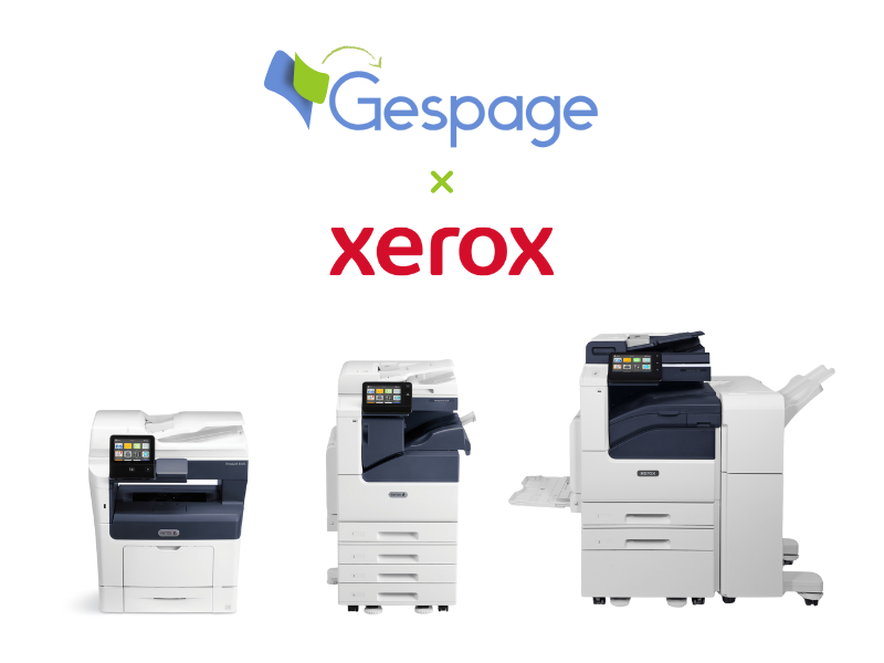 Xerox Embedded terminal 1 • Gespage